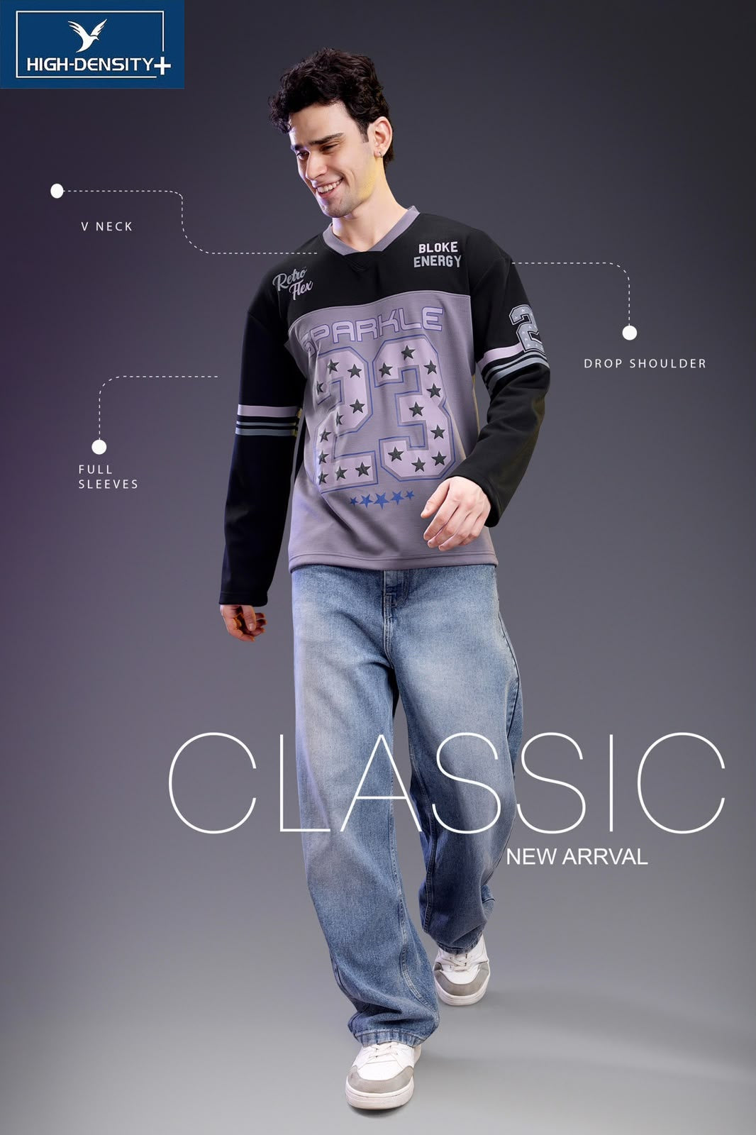 Vol 949 To 954 Full Sleeves High Density Lycra Mens Tshirts Manufacturer Gujarat