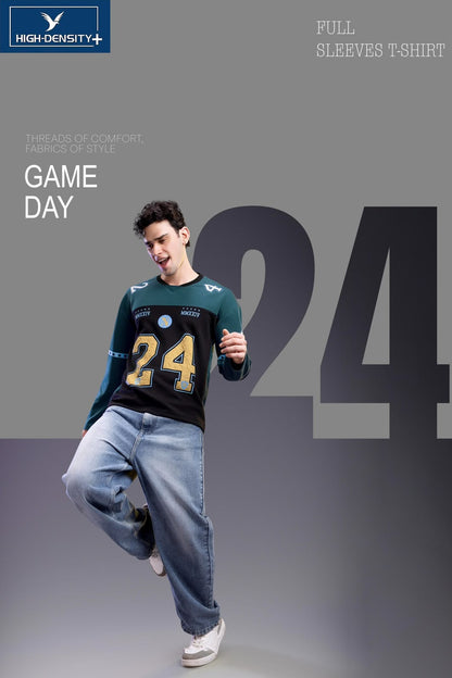 Vol 949 To 954 Full Sleeves High Density Lycra Mens Tshirts Manufacturer Gujarat
