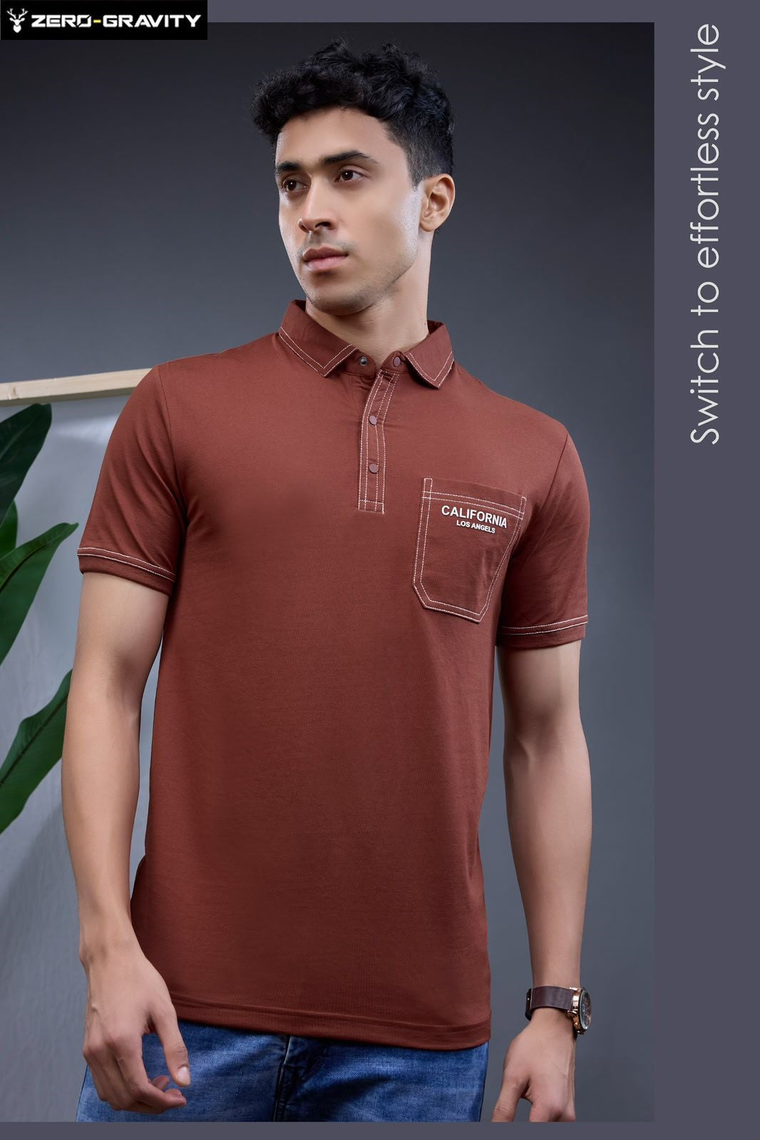 Vol 95 To 102 Zero Gravity French Lycra Mens Tshirts Wholesale Rate