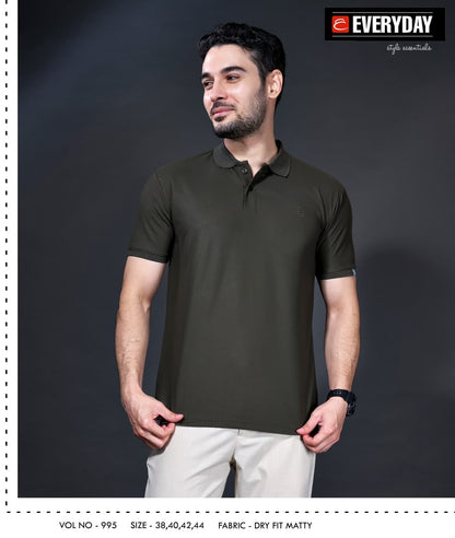 Vol 995 Everyday Dry Fit Mens Tshirts Manufacturer