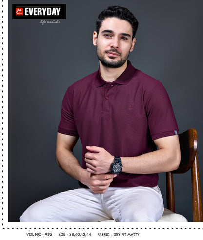 Vol 995 Everyday Dry Fit Mens Tshirts Manufacturer
