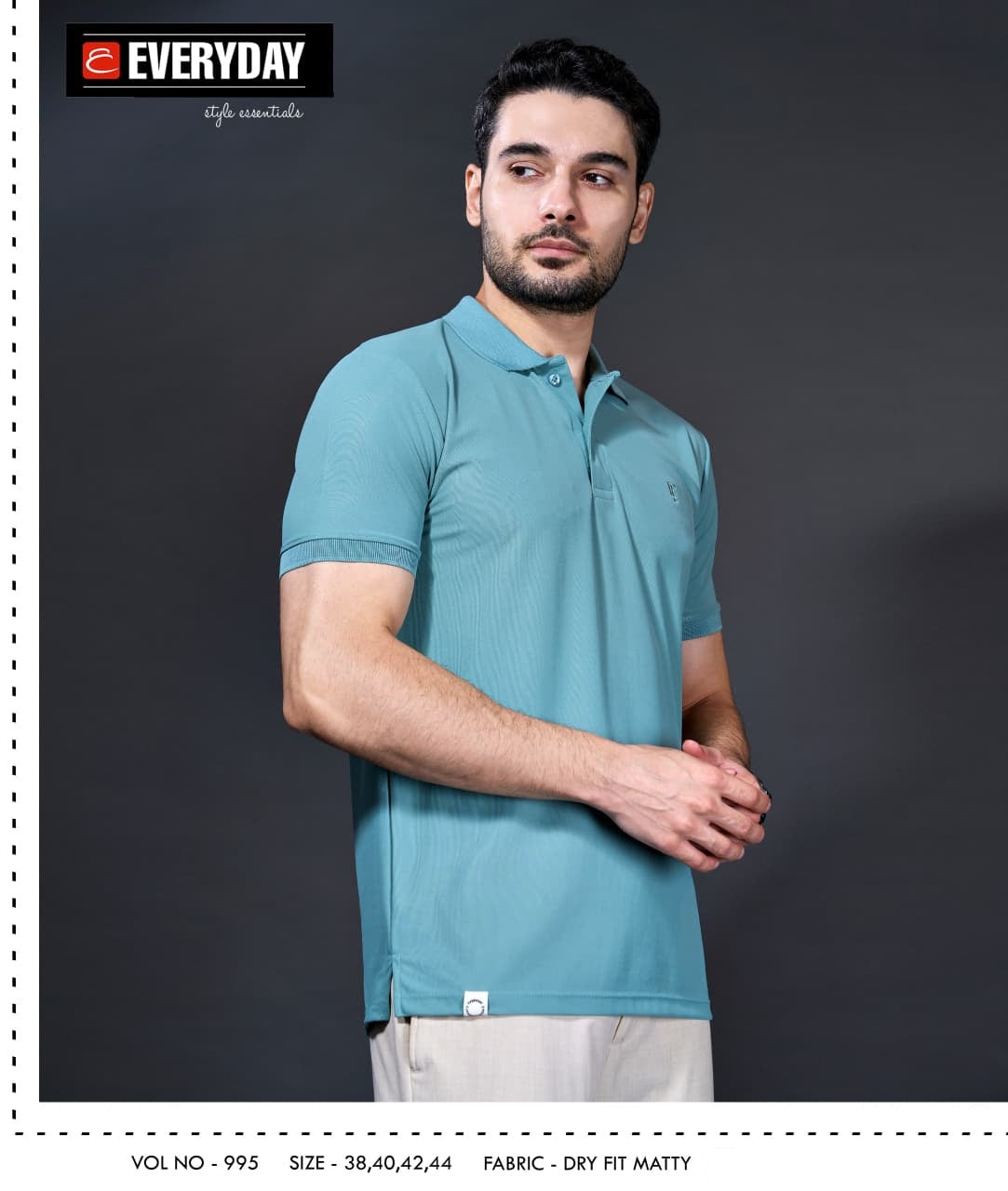 Vol 995 Everyday Dry Fit Mens Tshirts Manufacturer