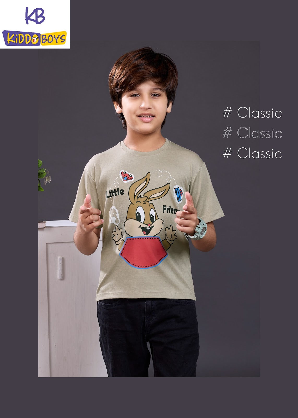 Vol A804 Kiddo Tencil Lycra Boys Tshirt Wholesale Price