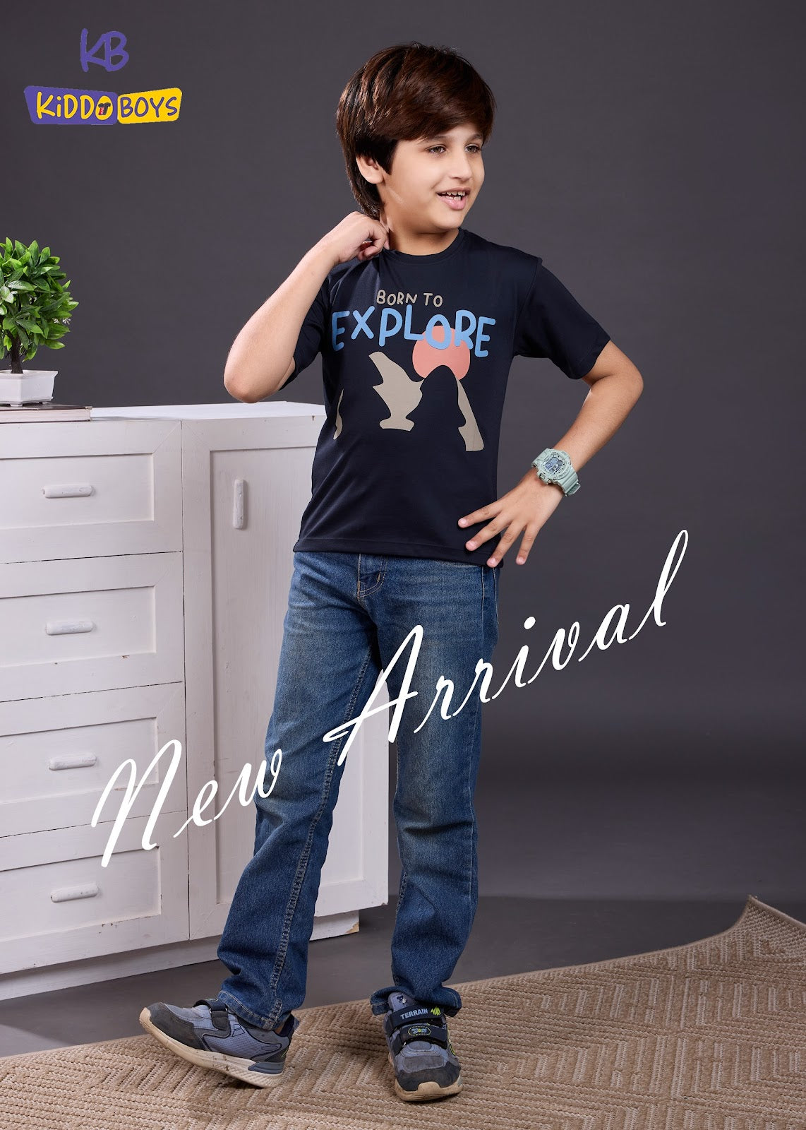 Vol A804 Kiddo Tencil Lycra Boys Tshirt Wholesale Price