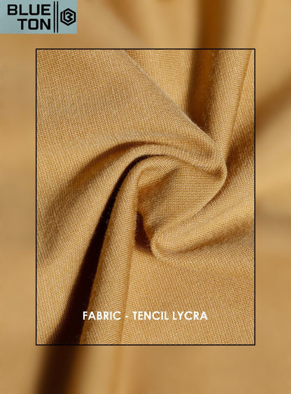 Vol Bt5001 Blue Ton Tencil Lycra Mens Tshirts Wholesale Price