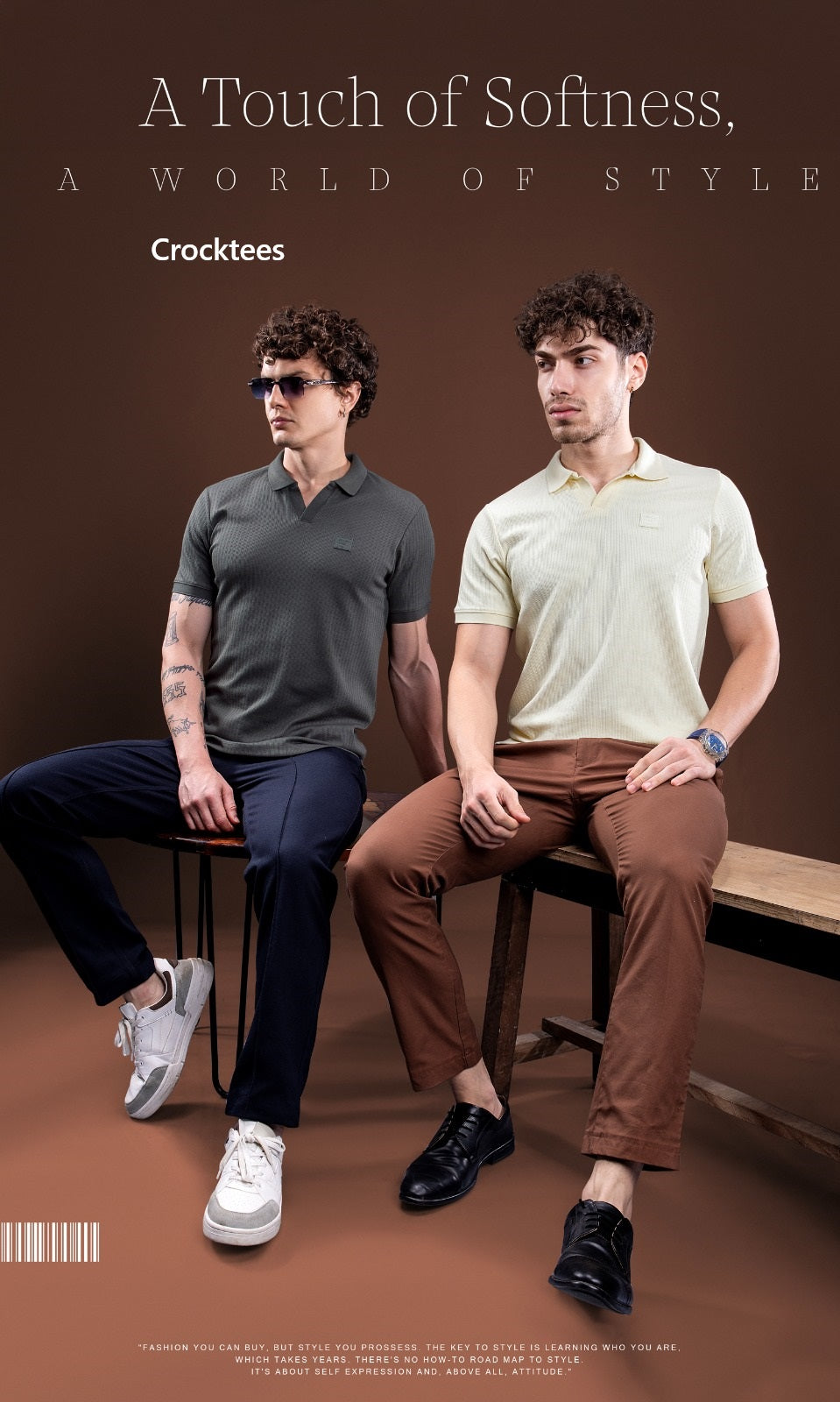 Vol Jh 149 Crocktees Interlock Mens Tshirts Exporter India