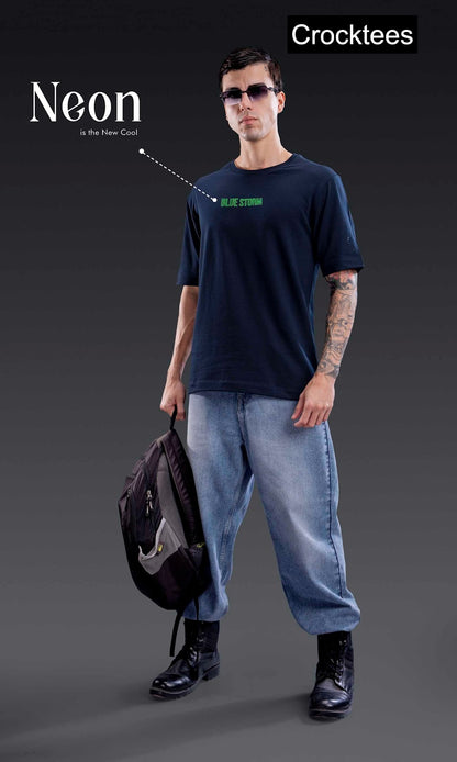 Vol Jh 388 Down Shoulder Crocktees Cotton Looper Mens Tshirts Wholesaler