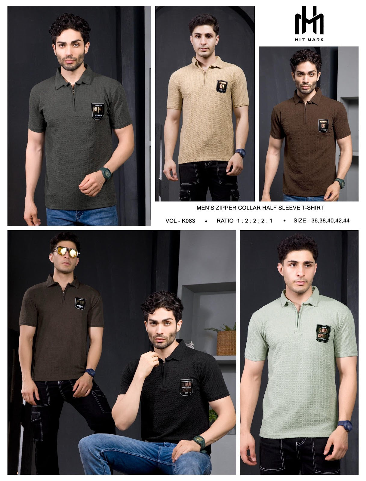 Vol K083 Hit Mark Mens Tshirts Wholesale