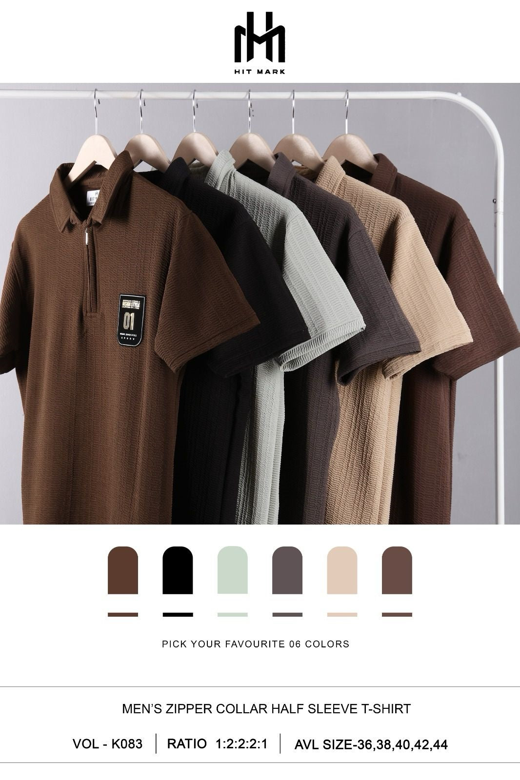 Vol K083 Hit Mark Mens Tshirts Wholesale