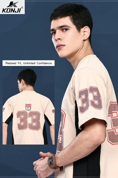 Vol Mk 546 Oversized Konji Fake Cotton Mens Tshirts Wholesaler India