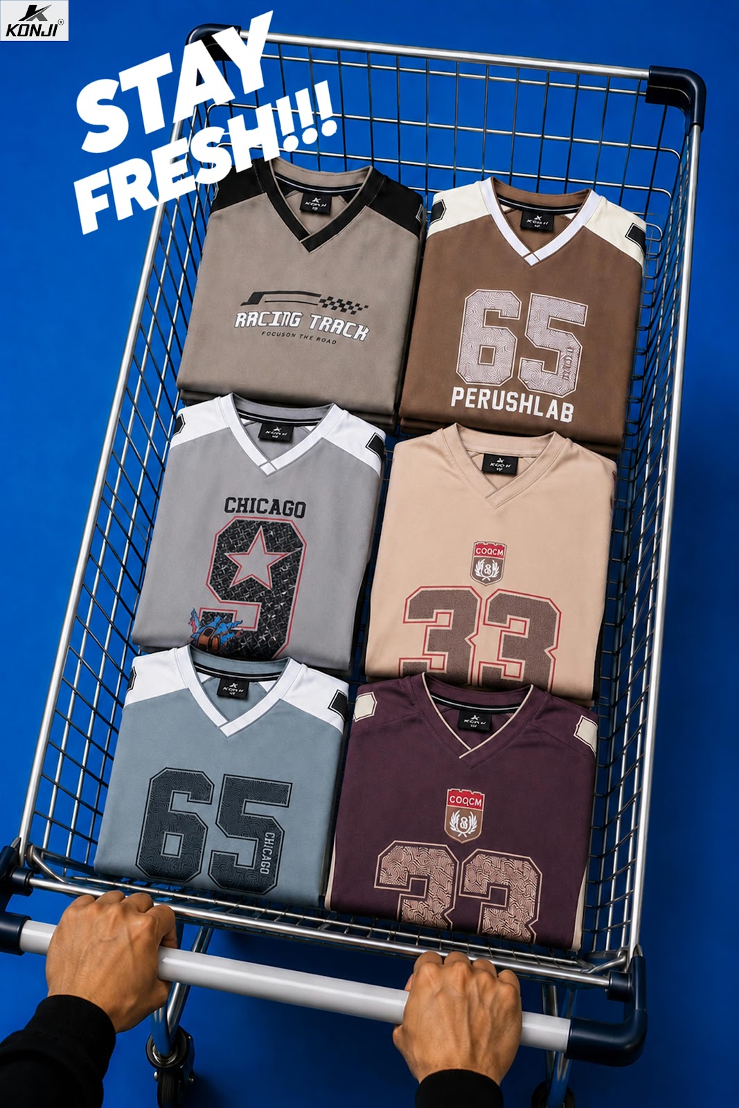Vol Mk 546 Oversized Konji Fake Cotton Mens Tshirts Wholesaler India