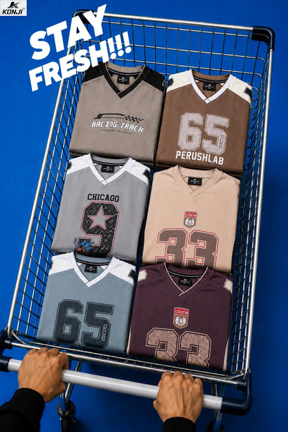 Vol Mk 546 Oversized Konji Fake Cotton Mens Tshirts Wholesaler India