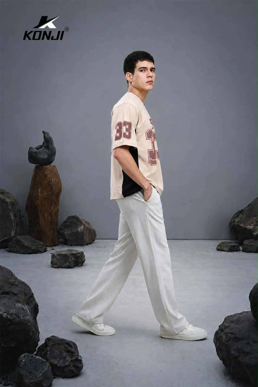Vol Mk 546 Oversized Konji Fake Cotton Mens Tshirts Wholesaler India