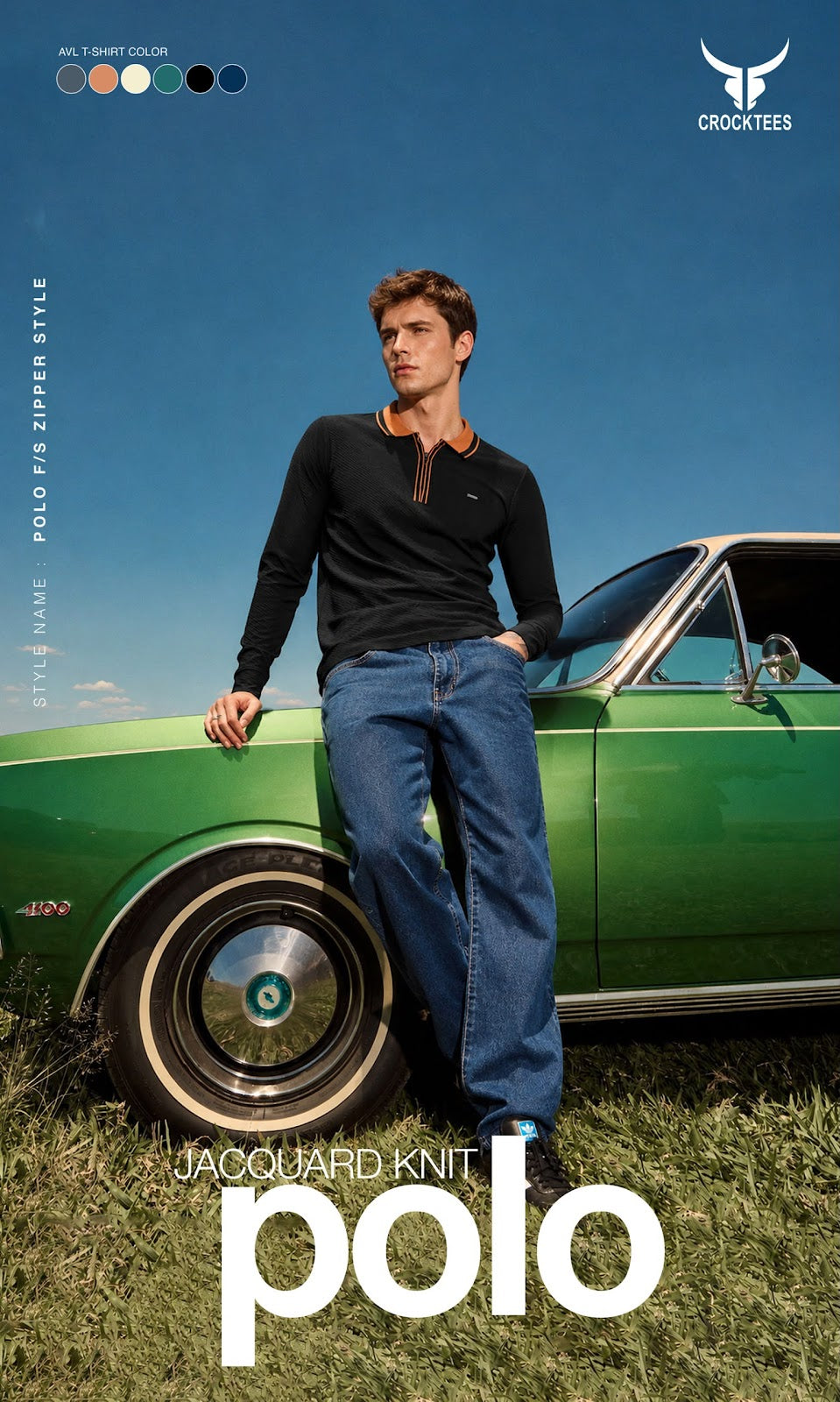 Vol Mti 2139 Crocktees Knit Mens Tshirts Wholesale Price