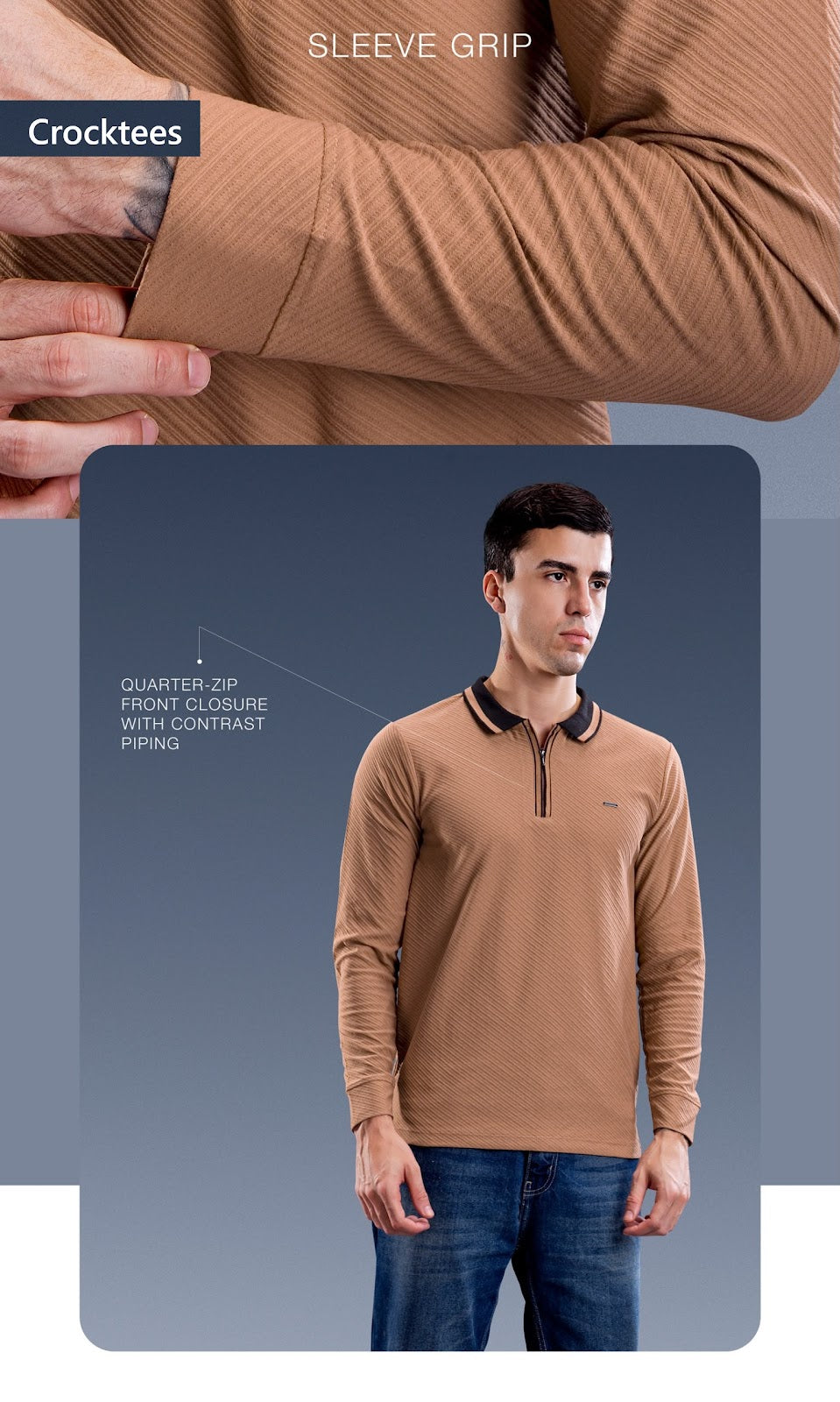 Vol Mti 2139 Crocktees Knit Mens Tshirts Wholesale Price