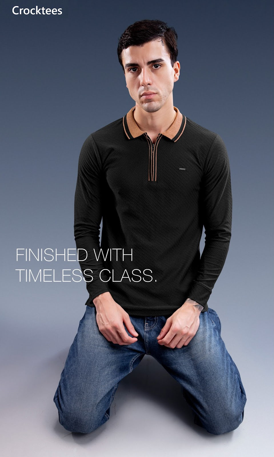 Vol Mti 2139 Crocktees Knit Mens Tshirts Wholesale Price