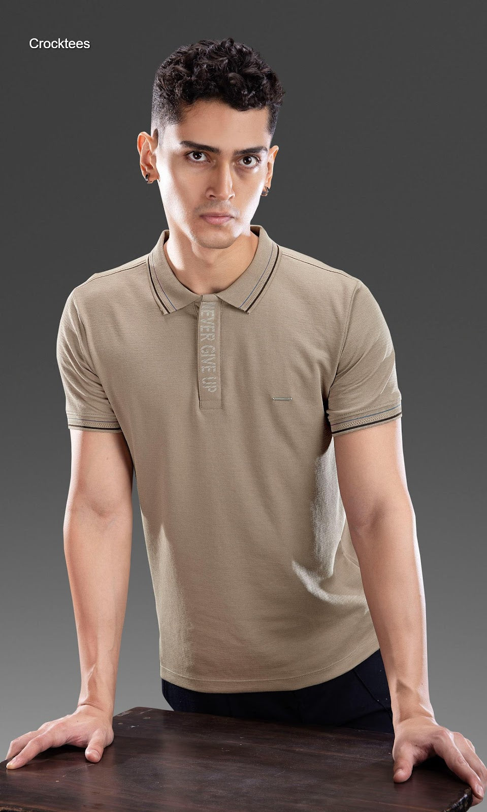 Vol Mti 2211 Crocktees Interlock Mens Tshirts Exporter Ahmedabad