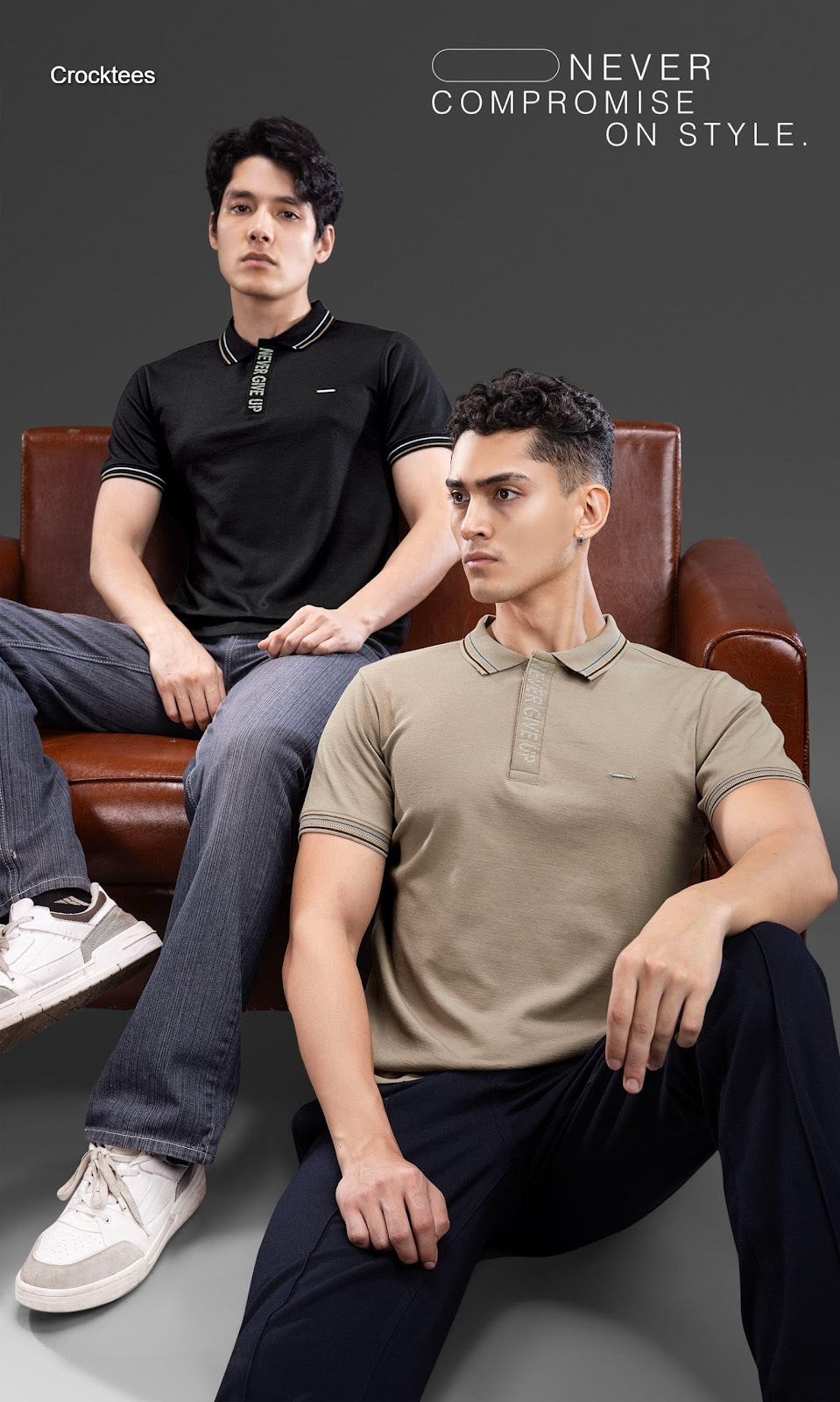 Vol Mti 2211 Crocktees Interlock Mens Tshirts Exporter Ahmedabad