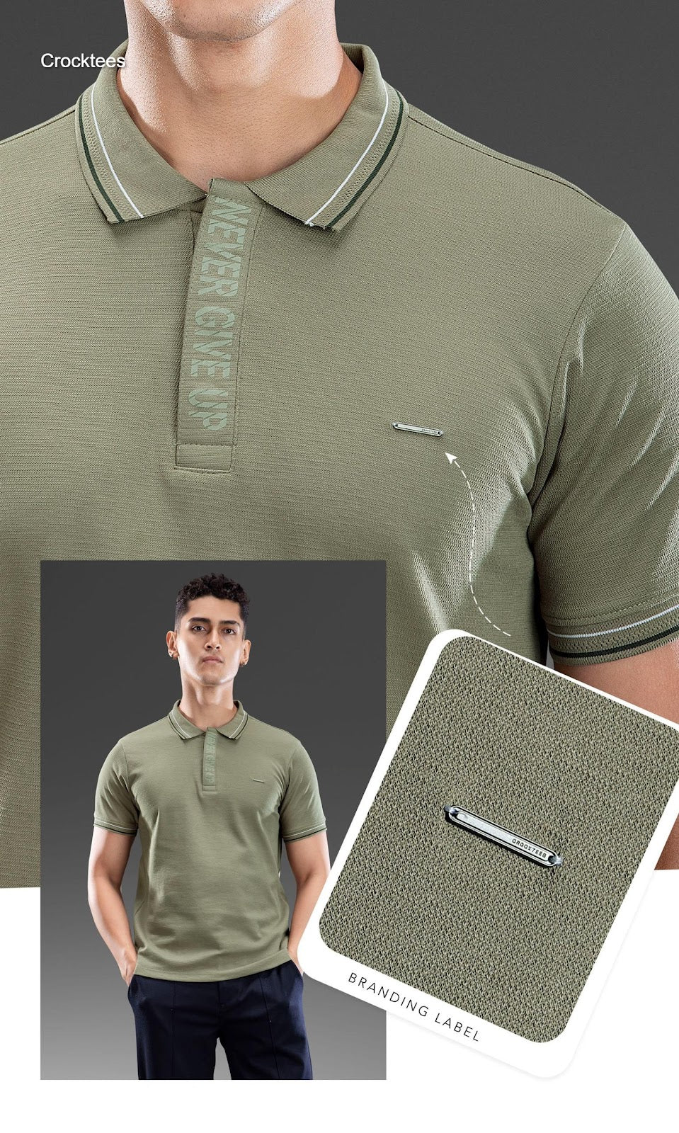 Vol Mti 2211 Crocktees Interlock Mens Tshirts Exporter Ahmedabad
