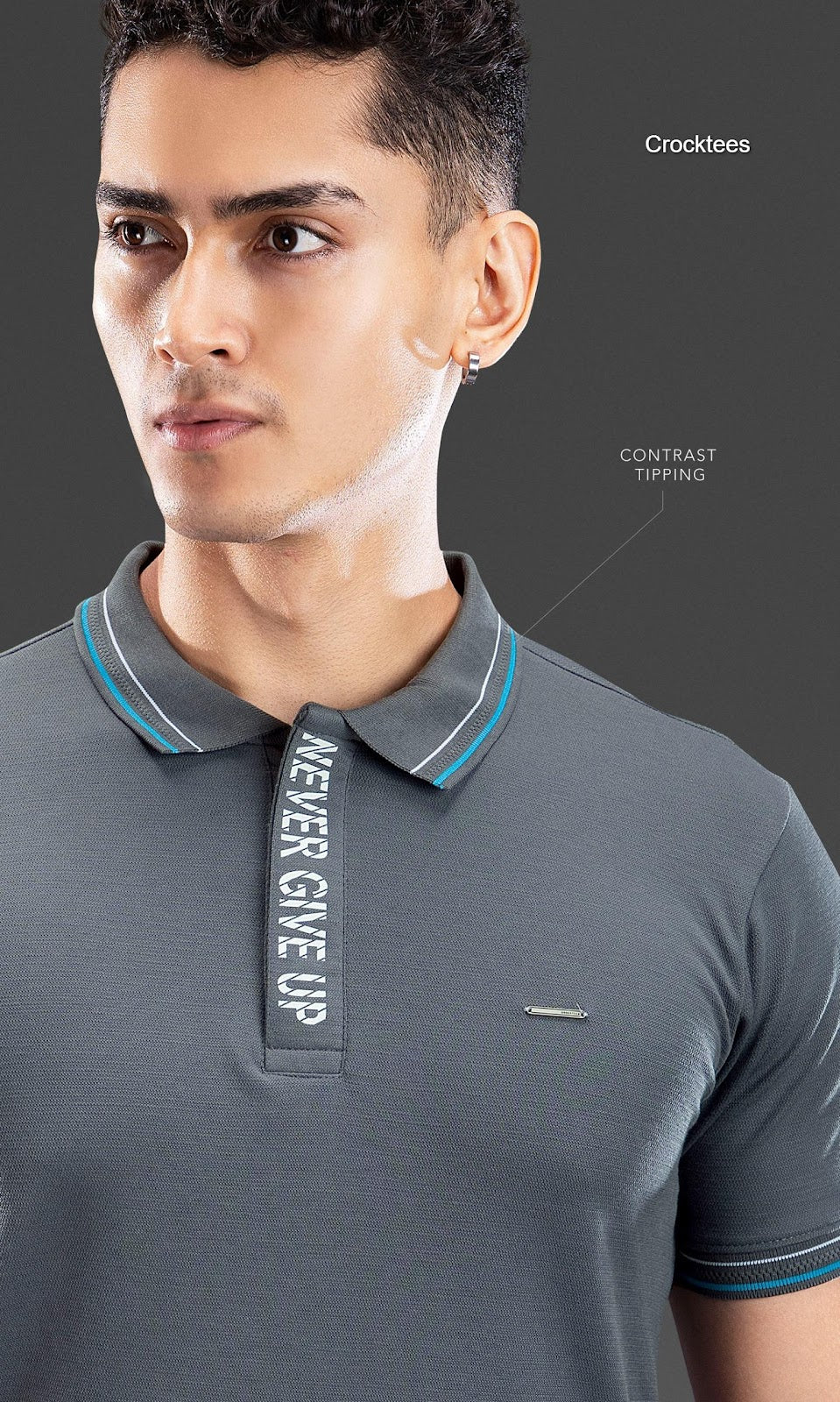 Vol Mti 2211 Crocktees Interlock Mens Tshirts Exporter Ahmedabad