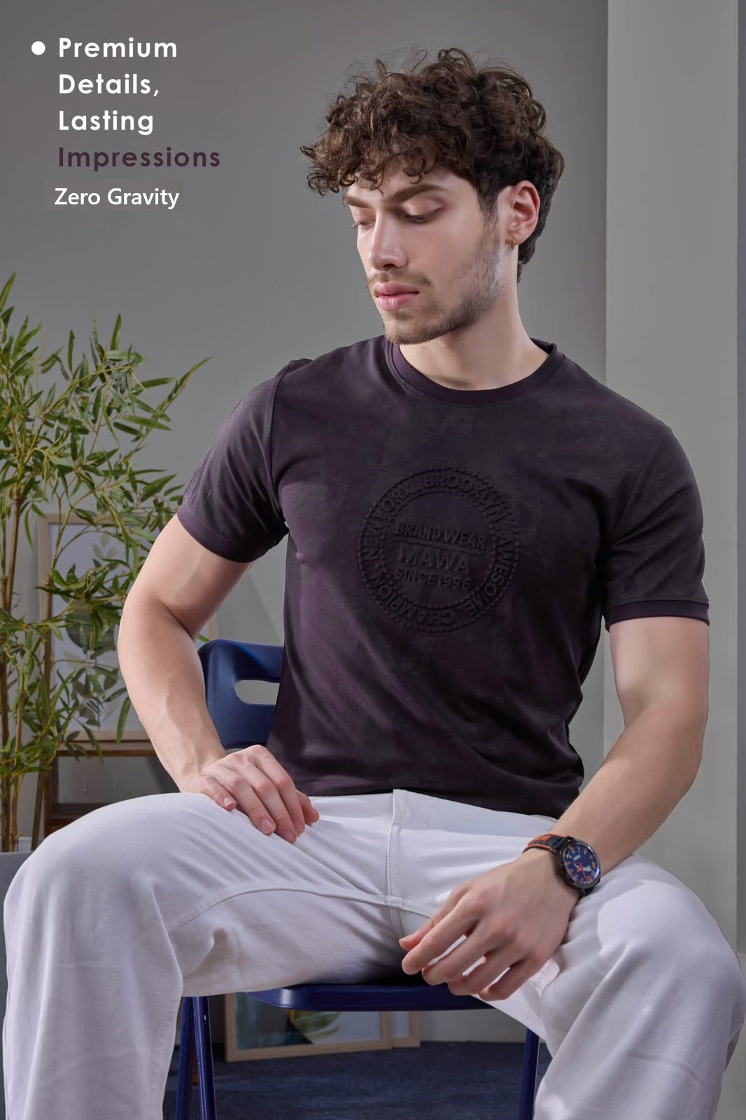 Vol No 103 To 110 Zero Gravity Tencil Lycra Mens Tshirts Exporter India