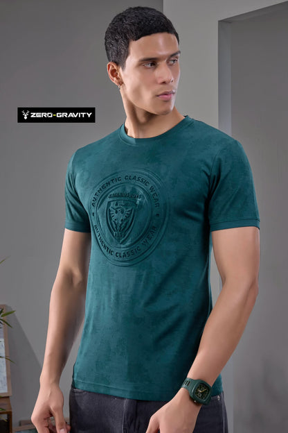 Vol No 103 To 110 Zero Gravity Tencil Lycra Mens Tshirts Exporter India