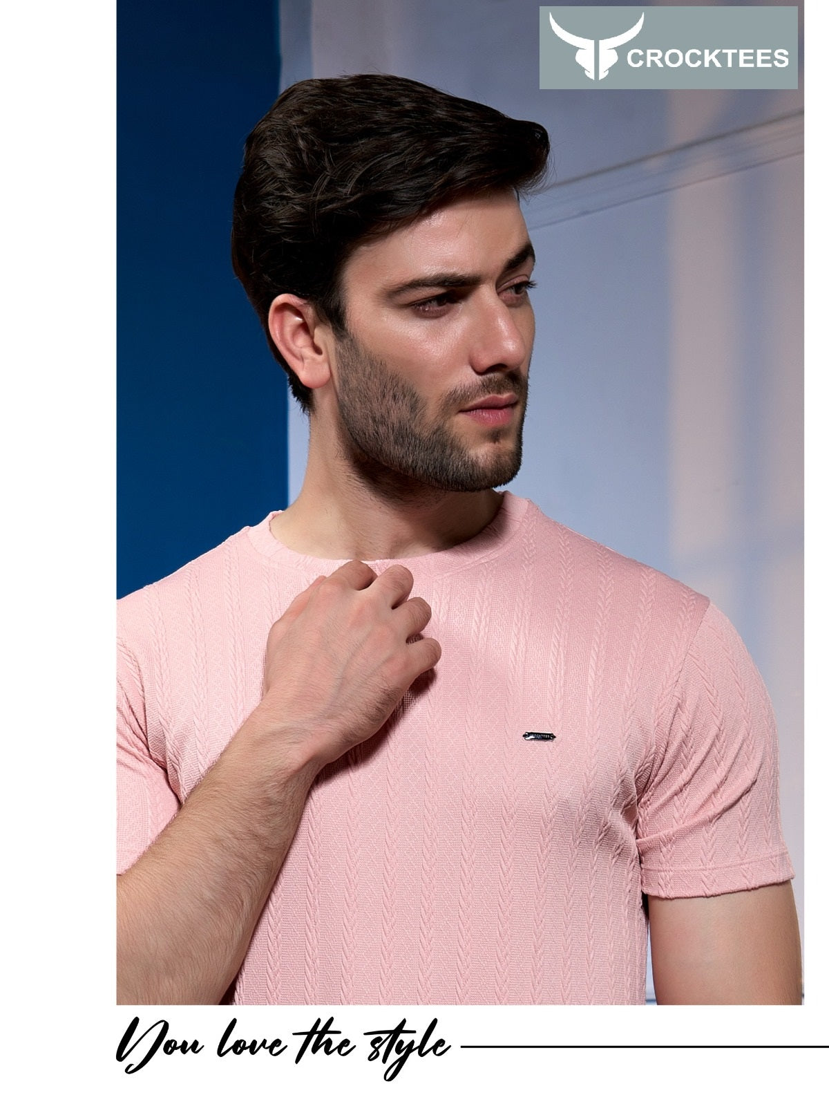 Vol No 116 Crocktees Jacquard Mens Tshirts Wholesaler Gujarat