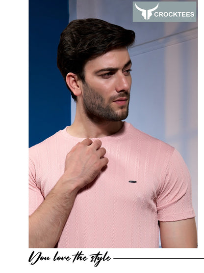 Vol No 116 Crocktees Jacquard Mens Tshirts Wholesaler Gujarat