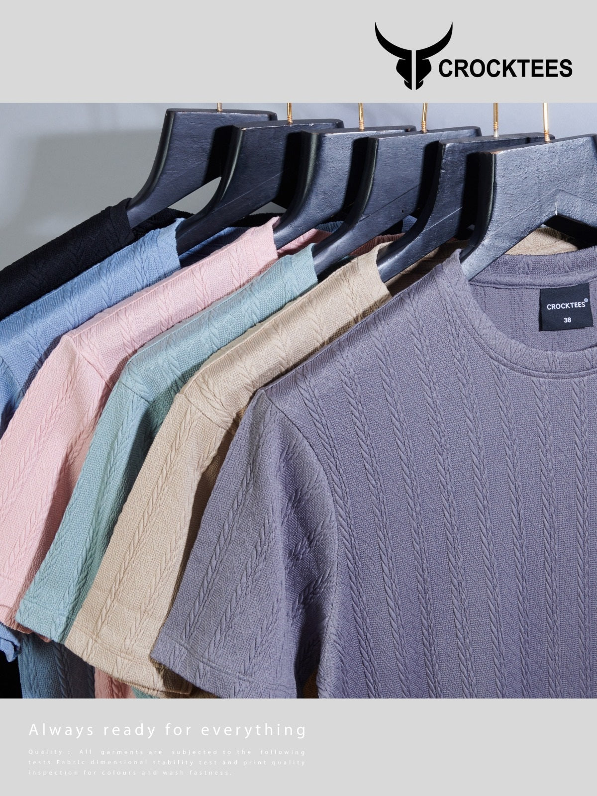 Vol No 116 Crocktees Jacquard Mens Tshirts Wholesaler Gujarat