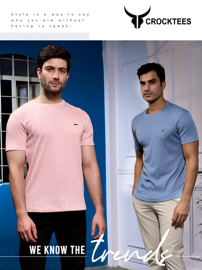 Vol No 116 Crocktees Jacquard Mens Tshirts Wholesaler Gujarat