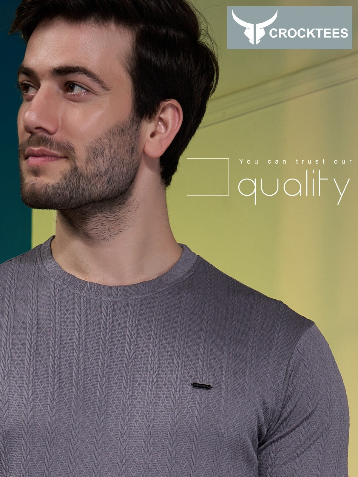 Vol No 116 Crocktees Jacquard Mens Tshirts Wholesaler Gujarat