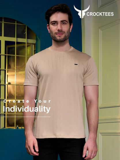 Vol No 116 Crocktees Jacquard Mens Tshirts Wholesaler Gujarat
