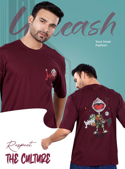 Vol No 2068 Vee Track Tencil Lycra Mens Tshirts Wholesaler India