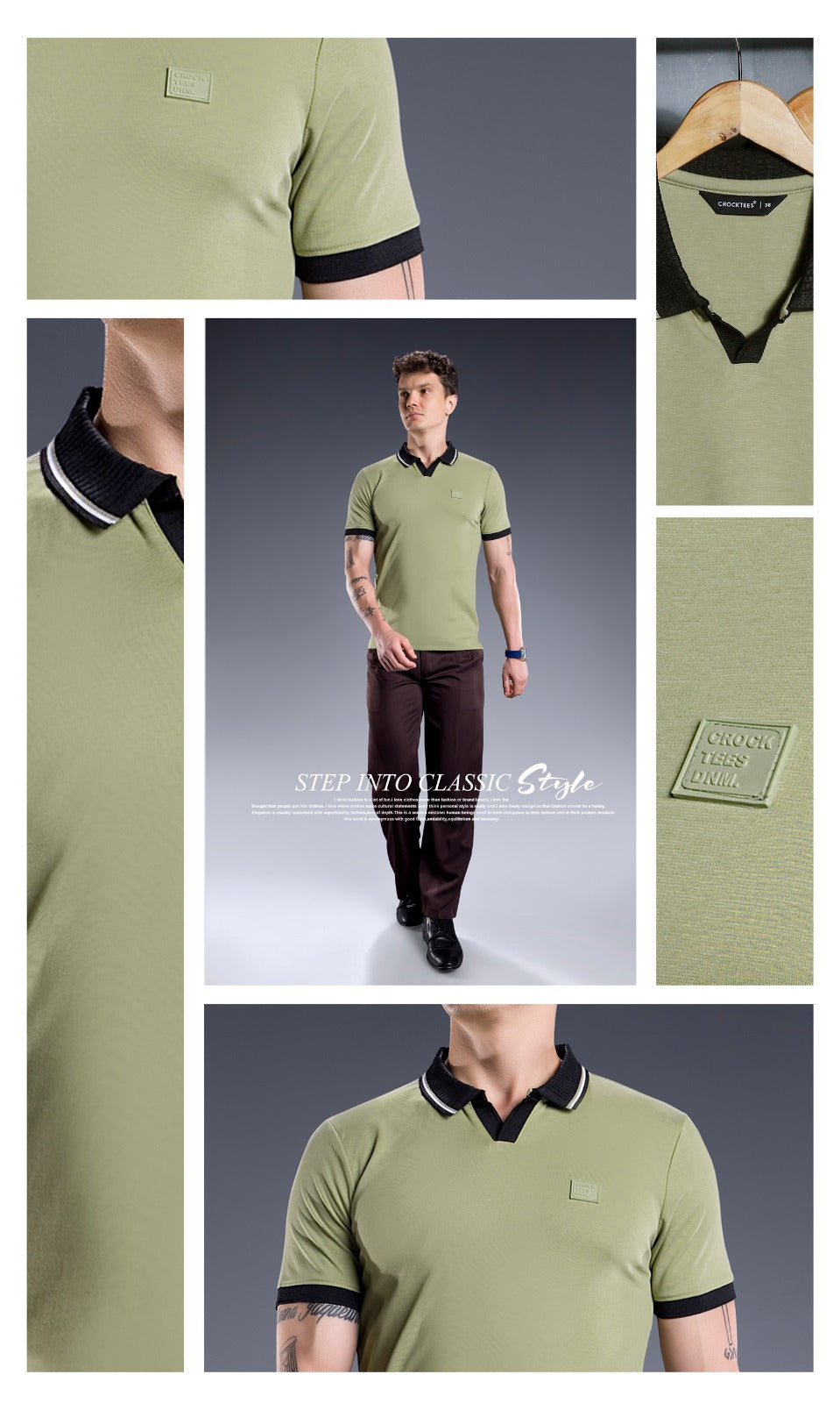 Vol No 2092 Crocktees Cotton Mens Tshirts Supplier India
