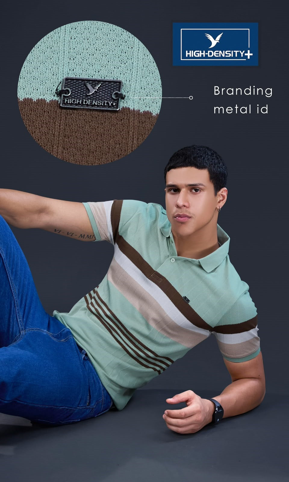 Vol No 230 To 237 High Density Auto Stripes Mens Tshirts Wholesale Price