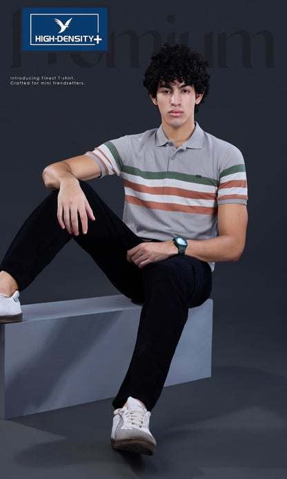 Vol No 230 To 237 High Density Auto Stripes Mens Tshirts Wholesale Price