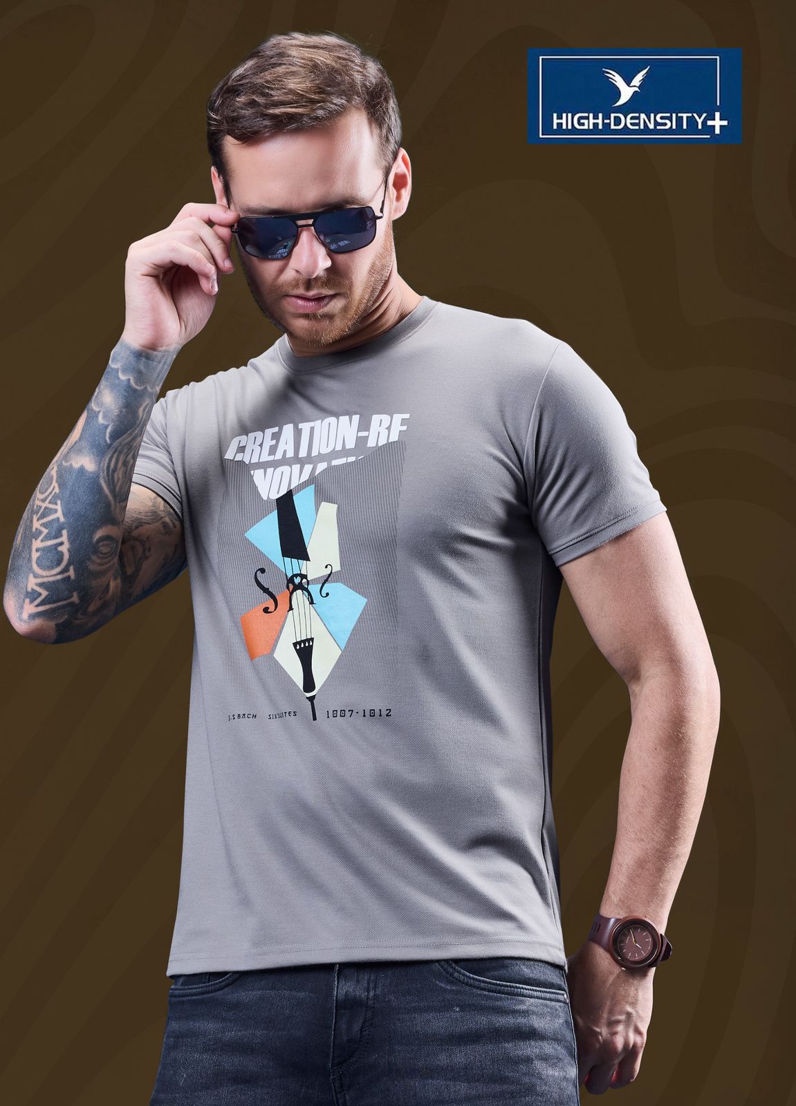 Vol No 3922-3929 High Density Tencil Lycra Mens Tshirts Manufacturer India