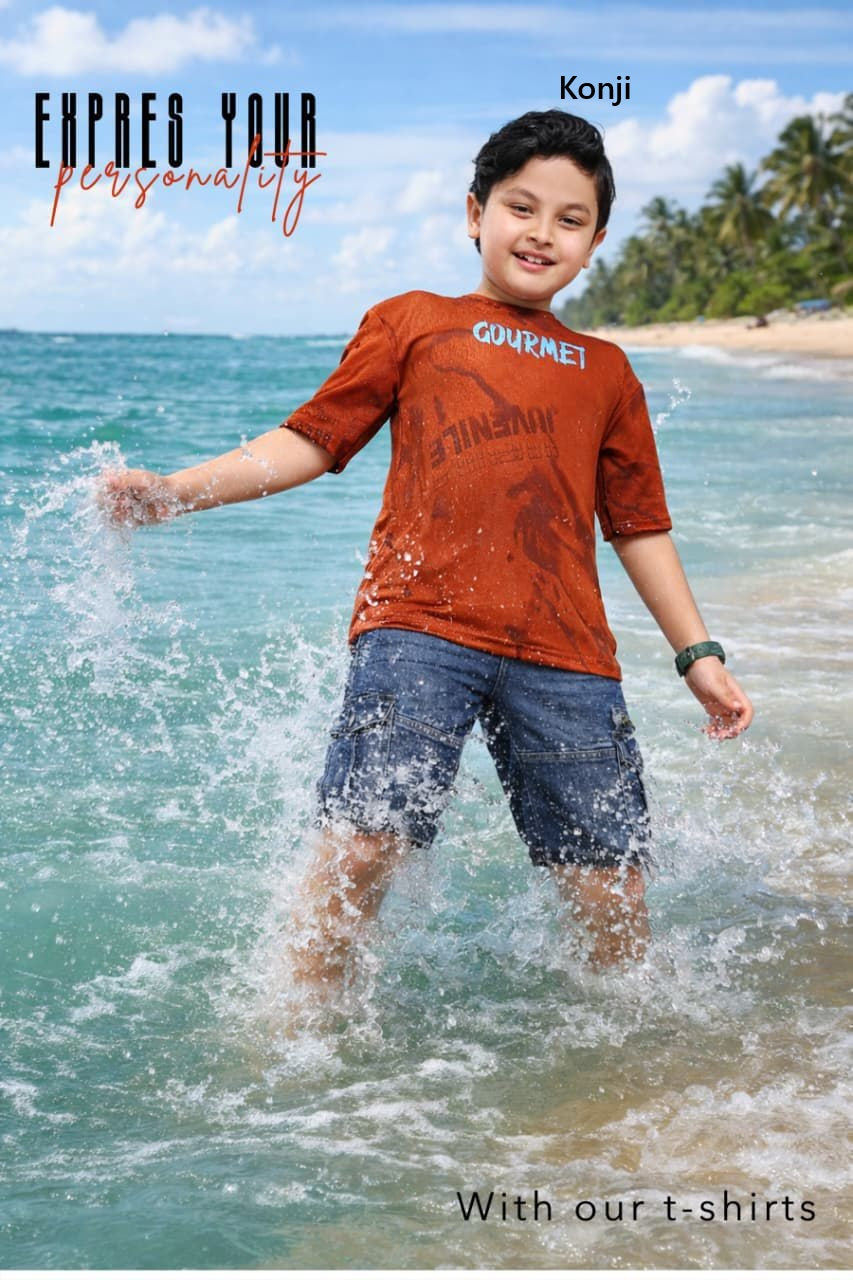 Vol No 489 Konji Boys Tshirt Manufacturer India
