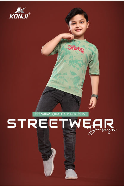 Vol No 489 Konji Boys Tshirt Manufacturer India