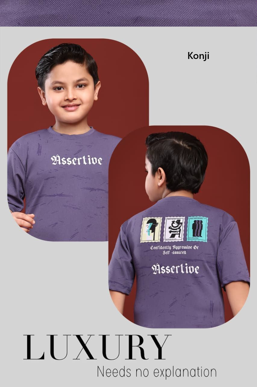 Vol No 489 Konji Boys Tshirt Manufacturer India