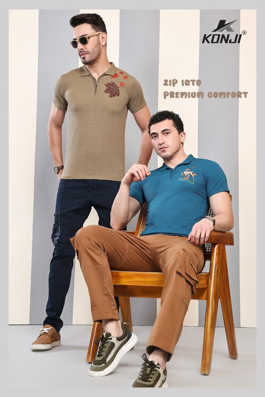 Vol No 519 Konji Mens Tshirts Exporter India