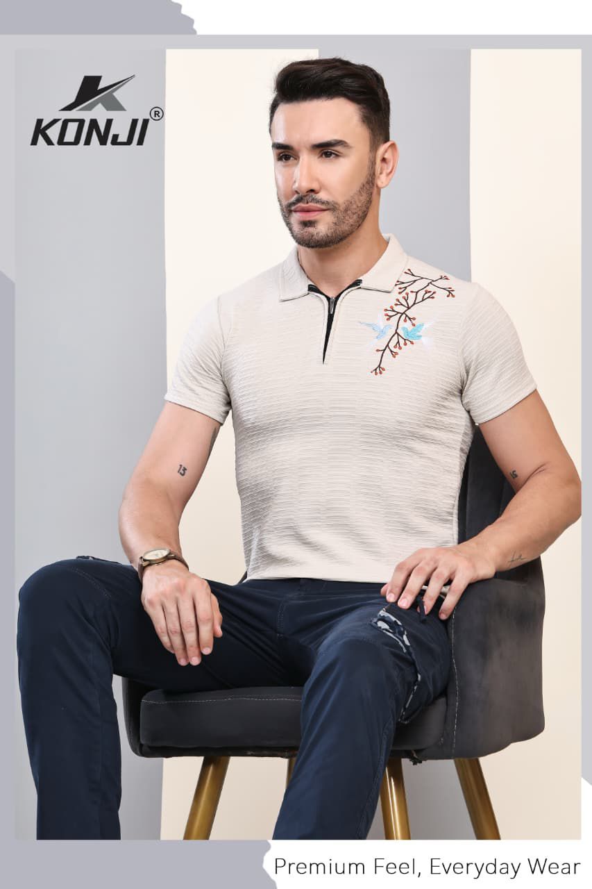 Vol No 519 Konji Mens Tshirts Exporter India