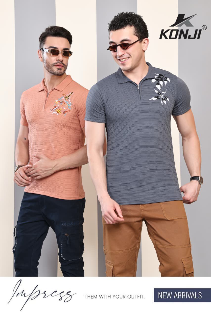 Vol No 519 Konji Mens Tshirts Exporter India