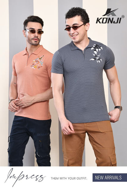 Vol No 519 Konji Mens Tshirts Exporter India