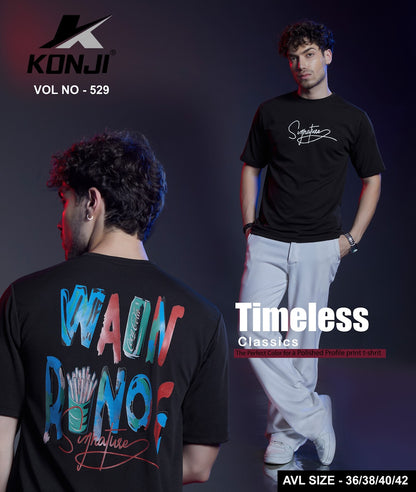 Vol No 529 Konji Crape Mens Tshirts Manufacturer Ahmedabad