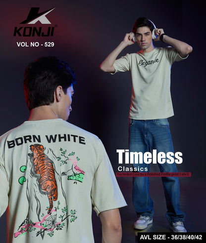 Vol No 529 Konji Crape Mens Tshirts Manufacturer Ahmedabad