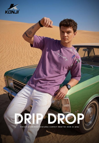 Vol No 532 Konji Crepe Mens Tshirts Wholesaler Ahmedabad