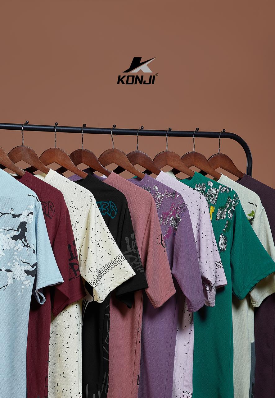 Vol No 532 Konji Crepe Mens Tshirts Wholesaler Ahmedabad