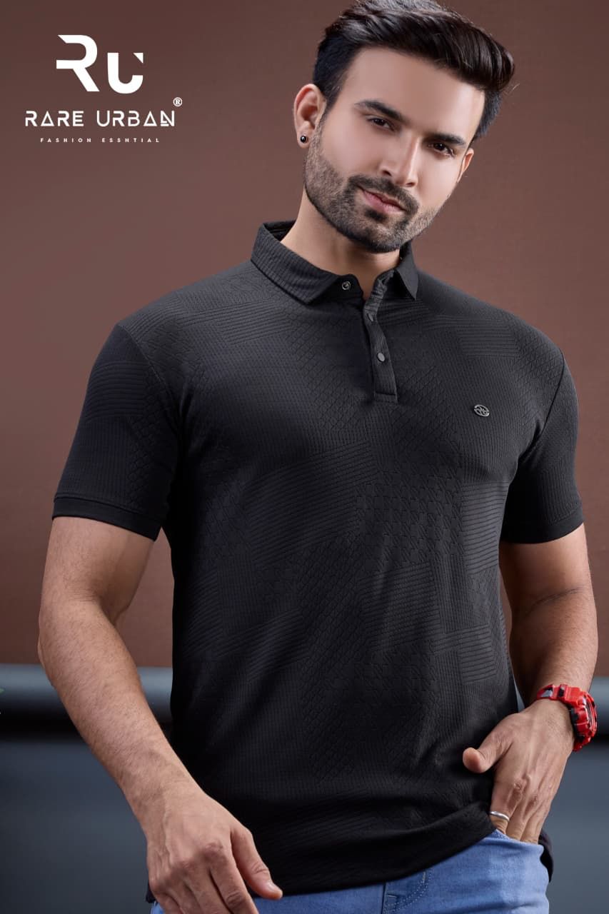 Vol No 6070 Rare Urban Jacquard Knit Mens Tshirts Exporter India