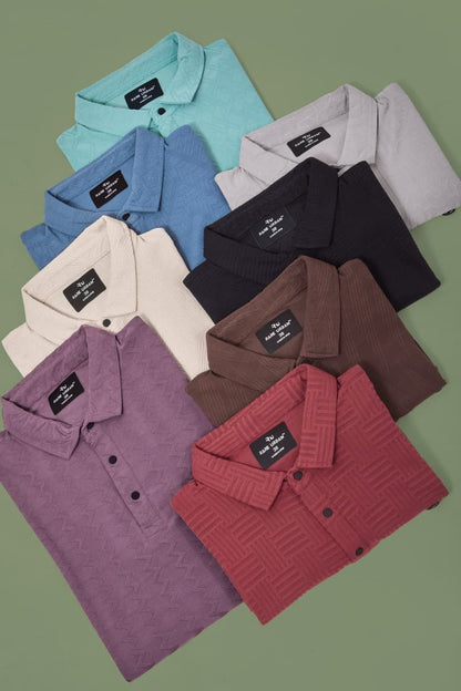 Vol No 6070 Rare Urban Jacquard Knit Mens Tshirts Exporter India